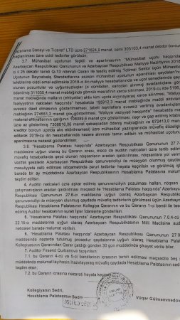  ﻿ AMEA ilə "Şərq-Qərb" Nəşriyyatı arasında "yoxa çıxan" milyonların izi ilə - 