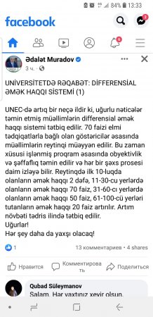 İqtisadçı alim rektoru ifşa etdi: 