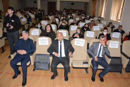 Tərtərdə “Xocalı faciəsi”nin 30-cu ildönümünə həsr olunmuş “Zülmətdən işiğa” başlığı altında ədəbi-bədii kompozisiya nümayiş olunub