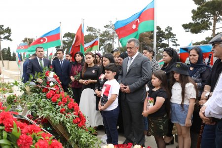 Abşeron rayonunda şəhidlərin və şəhid övladının doğum günləri qeyd edilib