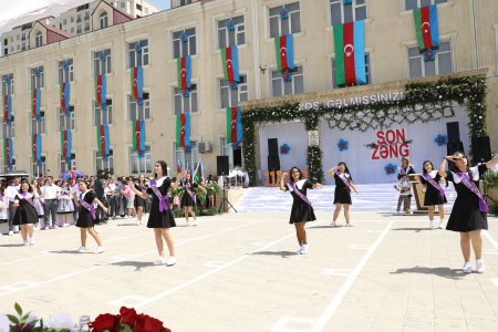 Abşeron rayonundun tam orta məktəblərində “Son zəng” tədbirləri keçirilib