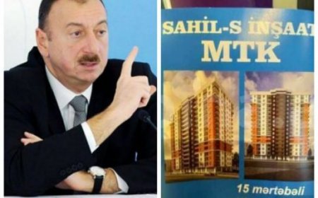 “Sahil - S İnşaat” MTK sakinləri Prezidentə MÜRACİƏT ETDİ - 