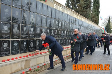 Tərtərdə 31 Mart-Soyqırımı qurbanlarının xatirəsi anılıb-