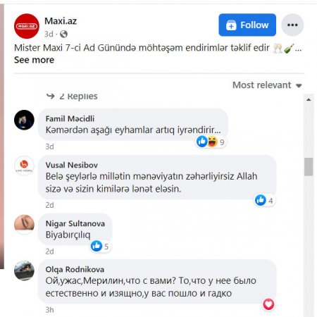 “Maxi.az”dan biabırçı reklam: etirazla qarşılandı - 