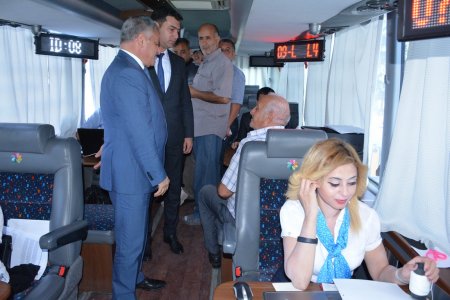 Tərtərdə səyyar “Asan xidmət”in  xüsusi avtobusu vətəndaşların  xidmətindədir