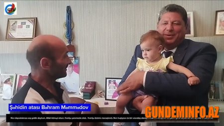 Deputatlığa namizəd şəhid ailəsini ziyarət etdi -