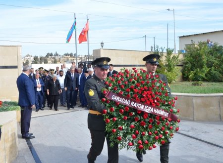 Qaradağ rayonunda anım tədbiri keçirilib 