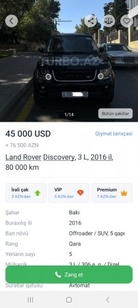 FHN-nin İdarə rəisi "Land Rover"ini niyə satır? - 