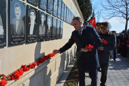  Tərtərdə Xocalı soyqrımının 33-cü ildönümü qeyd olunub