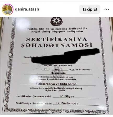 Daha bir saxta diplomlu həkim - 