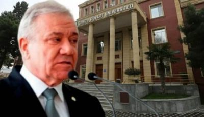 Yusif Yusibov son akkordlarını Gəncə Dövlət Universitetində belə vurur Yusif Yusibov son akkordlarını Gəncə Dövlət Universitetində belə vurur