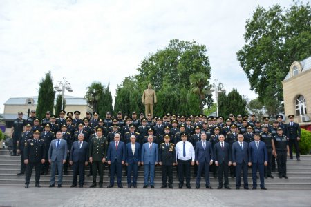 Tərtərdə polis işçilərinin peşə bayramı günü münasibəti ilə tədbir keçirilib