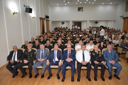 Tərtərdə polis işçilərinin peşə bayramı günü münasibəti ilə tədbir keçirilib