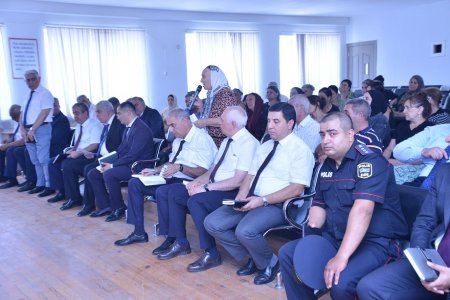 Süleyman Mikayılovun Qızıldaş qəsəbəsində səyyar qəbulu keçirilib