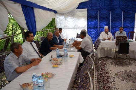 Rayon rəhbəri şəhid anası Tamara İbrahimovanın yas mərasimində iştirak edib