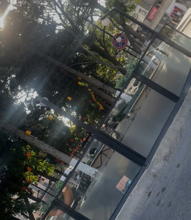 Xətai rayonunda Sarayeva küçəsində park necə kafeye çevrildi?-