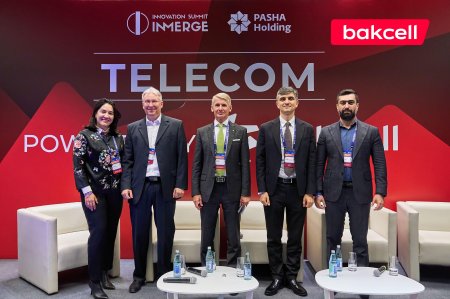 “Bakcell”in baş icraçı direktoru “INMerge” İnnovasiya Sammitində çıxış edib