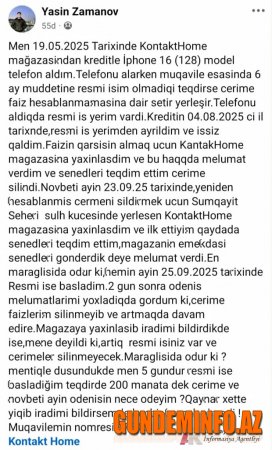 “Kontakt Home-un şok oyunu: 
