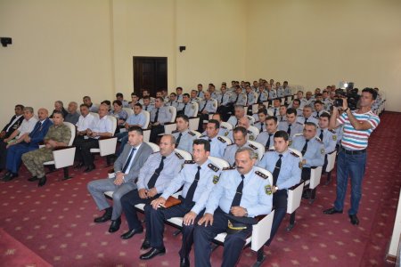 Tərtərdə 2 iyul - Polis işçilərinin peşə bayramı günü münasibəti ilə tədbir - 