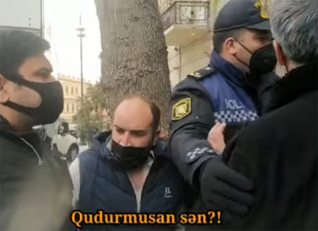 DİN-dən şəhid ailəsinə kobud davranan polislə bağlı - 