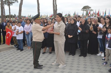 Vətən müharibəsi şəhidlərinin xatirəsi yad edilib - 