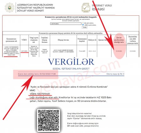 "Vergilər"in “1 aprel zarafatı”: Şirkət yarandığı gün ləğv olundu... - 