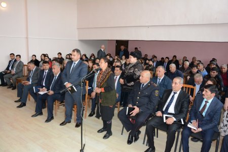 İcra başçısının Sarov kəndində səyyar qəbul görüşü olub