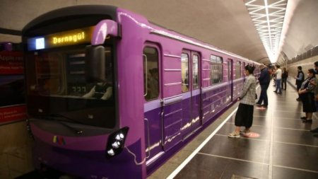 Metronun "Xocahəsən" stansiyası istismara hazırlanır 