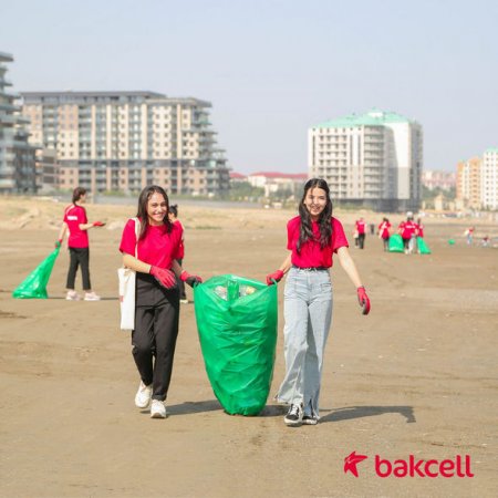 “Bakcell”in dəstəyilə növbəti “Xəzəri qoruyaq!” kampaniyası - 