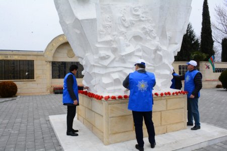 Tərtərd Şəhidlər Abidə Kompleksinin ətrafında abadlıq-təmizlik işləri aparılıb