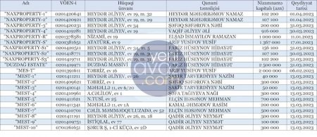 Talıbovların gizli planı: Onlarla yeni şirkət yaradıldı - 