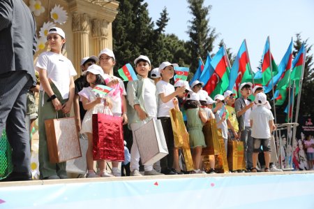 Abşeronda 1 iyun bayramı təşkil edilib 