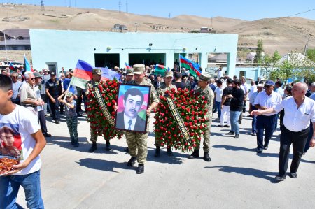 I Qarabağ Müharibəsi şəhidi Gülverdi Hüseynov Abşeron rayonunda dəfn ediib 