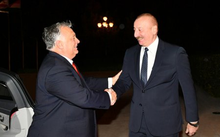 Prezident Macarıstanın Baş naziri ilə görüşdü