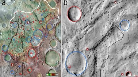 Mars vadilərində yüz milyonlarla il ərzində çaylar olub?