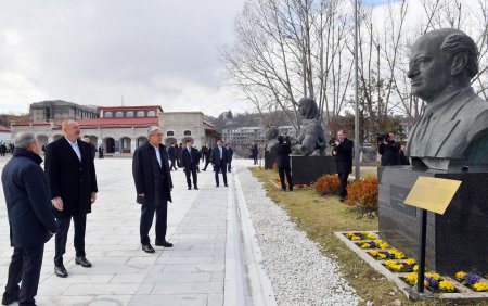 Azərbaycan və Qazaxıstan prezidentləri Şuşaya səfər ediblər