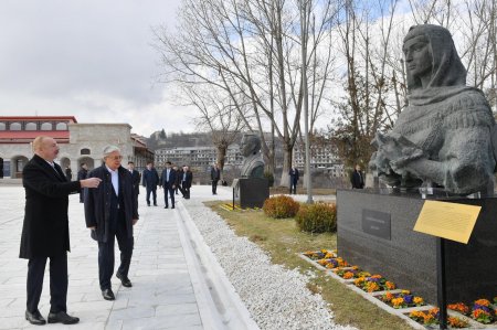 Azərbaycan və Qazaxıstan prezidentləri Şuşaya səfər ediblər