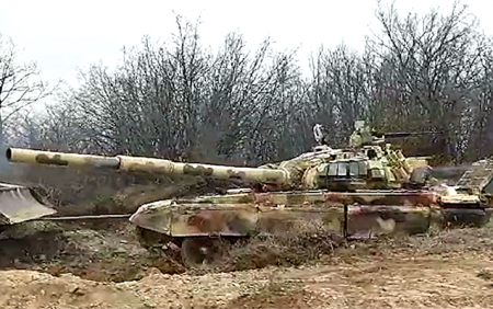 Ağdərədə ermənilərə məxsus T-72 tankı, D-20 topu aşkarlandı - VİDEO