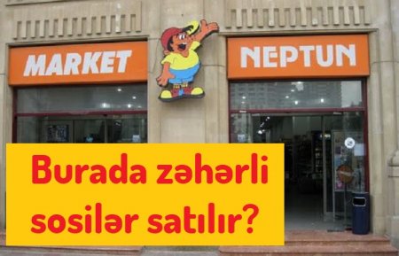 Neptun Marketə dəhşətli mənzərə -