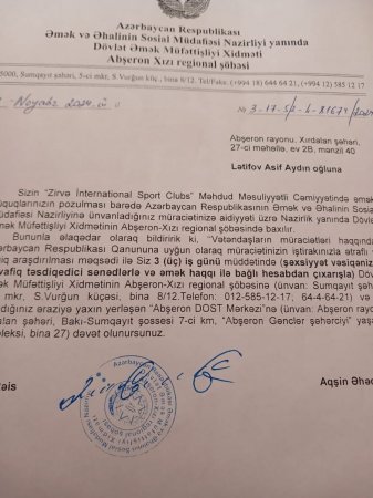 “Almadığım maaşa görə məndən vergi və sığorta haqqı tutulub” – 