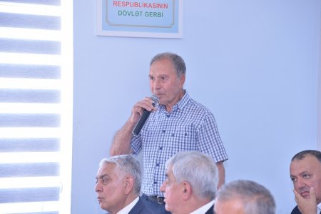Süleyman Mikayılovun Qobustan qəsəbəsində səyyar qəbulu keçirilib