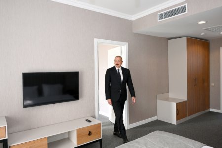 Prezident Bakıda açılışda - 