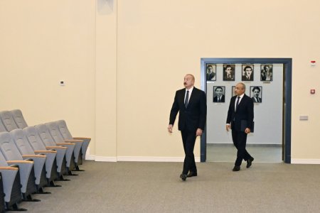 Prezident Bakıda açılışda - 