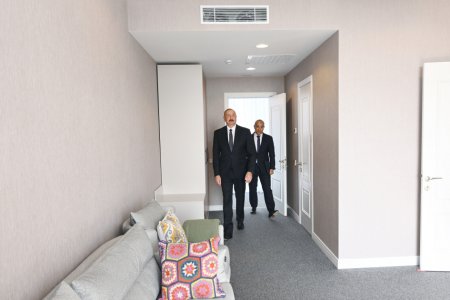 Prezident Bakıda açılışda - 