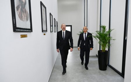 Prezident Bakıda açılışda - 