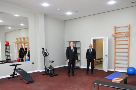 Prezident Bakıda açılışda - 