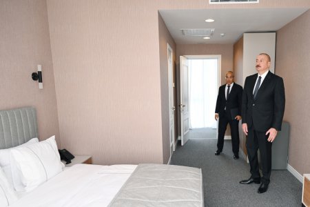 Prezident Bakıda açılışda - 